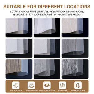 Stores occultants <span class=keywords><strong>de</strong></span> haute qualité pour fenêtres, stores zébrés jour et nuit, stores zébrés en tissu, <span class=keywords><strong>livre</strong></span> - Product Image 4