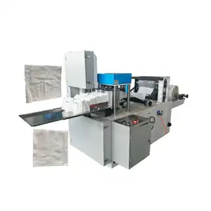 Small Capacity Tissue machine Napkins Folding And Packing Machine Tissue Paper Napkin Making Machine