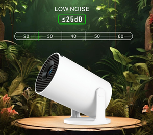 Projecteurs Full HD HY300 Pro en gros d'usine, projecteur de cinéma maison 4K, projecteur intelligent Android 11, mini projecteur portable pour jeux vidéo - Product Image 1