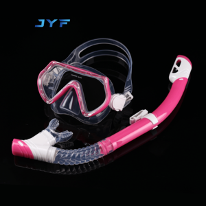 JYF Merk Kosteneffectieve Waterdichte Mini Duikuitrusting Duikbril <span class=keywords><strong>Set</strong></span> Masker en Snorkel Kinderen Snorkelset - Product Image 1