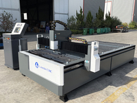 Máquina de corte por plasma CNC de chapa Tipo de mesa 1325 1530 Máquina de corte por plasma CNC para decoración de PUERTAS DE METAL
