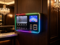 Distributeur automatique de parfums de luxe à écran tactile RGB, multi-odeurs, avec écran tactile, distributeur de parfums en spray, kiosque