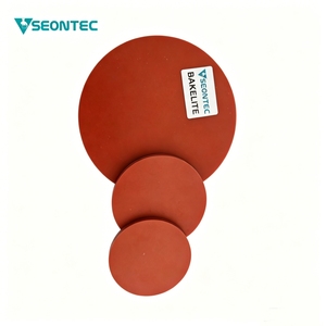 Foglio <span class=keywords><strong>di</strong></span> Laminato Fenolico in Tessuto <span class=keywords><strong>di</strong></span> Cotone ad Alta Resistenza, Lastra Isolante in Bachelite per Componenti Meccanici - Product Image 3