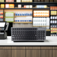 USB programable 89 teclas supermercado OEM teclado último POS de precio directo de fábrica para sistemas POS