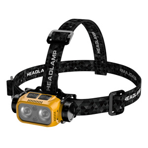 Lampe frontale LED rechargeable 5W, batterie 18650, portée supérieure à 500M, pour la pêche, le camping, le travail en extérieur - Product Image 1