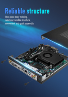 Cheap Price DDR3 8g+128g M.2 SSD Mini Computer Windows 10 Intel Core I3 4th Desktop Mini Pc