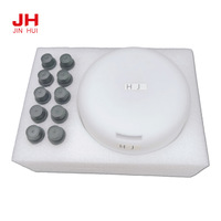 Emballage en coton perlé sur mesure, flocage, rainurage EPE, perforation, acceptant les dessins/échantillons des clients pour