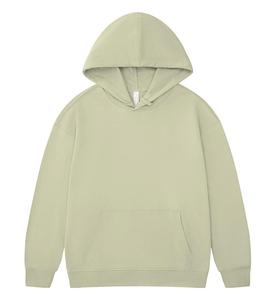 Felpe con cappuccio di alta qualità in cotone 100% 330gsm LOGO personalizzato Unisex felpe taglie forti per uomo donna autunno - Product Image 1