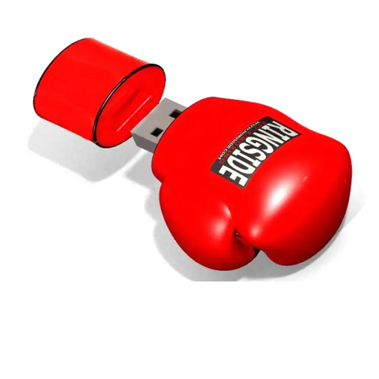 Promotional gift customized usb boxing glove soft PVC USB 2.0 3.0 flash drive pen 4GB 8GB 16GB 32GB flash disk custom usb