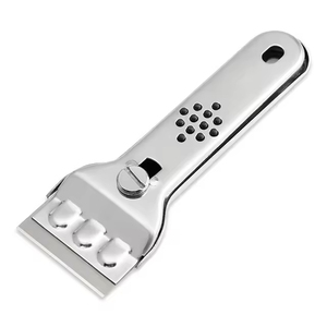 Spatule de nettoyage multifonctionnelle en acier inoxydable Huyo OEM pour carrelage de cuisine et grattoir à verre - Product Image 4