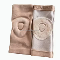 Genouillère de danse en silicone mince améliorée, protection antidérapante des genoux pour la danse jazz et la salle de sport.