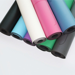 เสื่อโยคะยงจิน สีพื้น ยางกันลื่น สำหรับออกกำลังกายในสตูดิโอโยคะ - Product Image 1