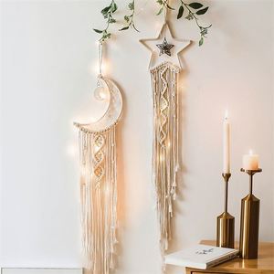 Libro de decoración, objeto decorativo para sala de estar, decoraciones para el hogar de <span class=keywords><strong>Bali</strong></span>, cesta de pared africana de Kenia, estante de macramé, productos bohemios de 2 niveles - Product Image 3