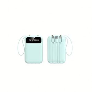 Custom Hand <b>Rope</b> Mobile Phone Power Bank Manufacturers <b>LED</b> Digital Display Mini Fast Charging 20000mAh Power Bank with Cable - Product Image 5
