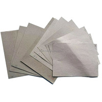 Panneau de papier en carton Duplex à dos gris avec revêtement blanc
