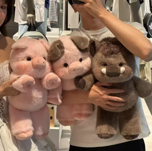 Nouveau produit : Peluche veau des Highlands, adorable jouet en peluche veau bébé, cadeau idéal pour les enfants, jouet animal en coton PP - Product Image 2