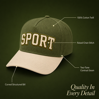 Nouveau lot de 5 casquettes de baseball structurées, impression personnalisée, logo brodé, unisexe, 5 panneaux, ajustables, en tissu sergé et maille, broderie 3D