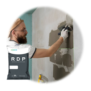 مادة صب مسحوق اللاتكس القابل للتوزيع باستخدام المواد الكيميائية في البناء RDP VAE لنظام عزل الجدران الخارجية مع معدن جبسي مرتفع الحجم مرتفع الطلب - Product Image 1