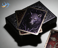 Ensemble de cartes de jeu commerciales haut de gamme avec pelliculage mat, gaufrage, paillettes, emballage en boîte robuste personnalisée, cartes à collectionner, Duck
