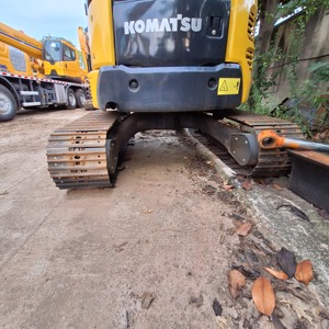 Mini-excavatrice sur chenilles KOMATSU PC55 MR d'occasion de haute qualité, 5,5 tonnes, queue courte, compacte, à vendre - Product Image 4