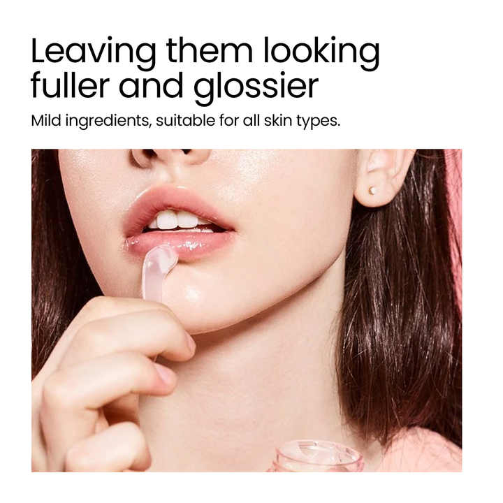 FCJ EELHOE Organic Lip Sleeping Mask Moisturizing Hydrating with Gentle Exfoliating Plumping Full Smooth Lip Firming Function