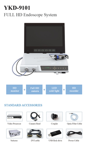 Máy Nội Soi IKEDA ENT YKD-9101 Camera Nội Soi Di Động Có Màn Hình Nguồn Sáng LED - Product Image 2