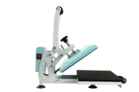 Presse à chaud portable A4 23x30cm pour t-shirts-compacte et économique avec plateau coulissant
