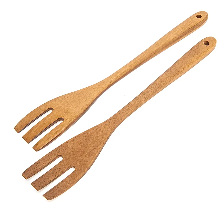 Juego de utensilios de madera para cocina, utensilios de color antiguo de alta calidad, accesorios para cocina