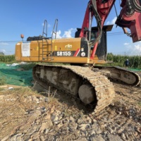 Machine de forage rotative SANY SR155 d'occasion pour la construction de fondations profondes