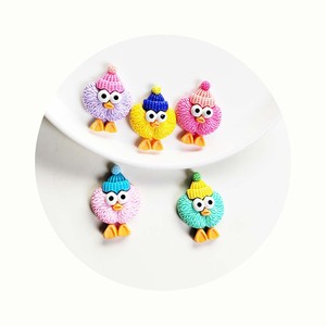 100 Uds Kawaii encantadores dibujos animados Flatback cabujón resina Mini <span class=keywords><strong>pato</strong></span> encantos álbum <span class=keywords><strong>de</strong></span> recortes Diy accesorios Deco piezas artesanales - Product Image 3