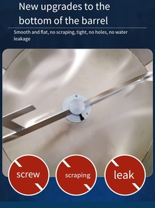 Điện thép không gỉ chất lỏng trộn và nhựa dạng hạt màu thực phẩm trộn machinestrong và dễ dàng để làm sạch - Product Image 6