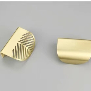 Modern Zinc Alloy Furniture Handle and <b>Knob</b> for Dresser <b>Cabinet</b> Drawer Wardrobe with Durable Design - Product Image 3