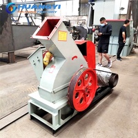 Broyeur de bois automatique, capacité de 1 à 8 tonnes/h, taille des copeaux de 5 à 10 cm, épaisseur de 3 à 5 mm, pour usine de granulés de biomasse et usine de papier
