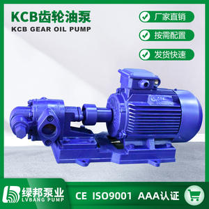 Bomba de Aceite para Engranajes Autocebante de Alta Viscosidad, Tipo Horizontal 2CY/KCB con Impulsor de Cobre a Prueba de Explosiones y Acero Inoxidable - Product Image 2