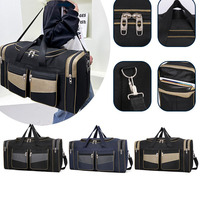 Sac de voyage personnalisé de grande capacité 65L, imperméable, pliable, sac de voyage pour la nuit, sacs de voyage pour hommes et femmes