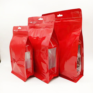 Custom Eight Side Seal Matte Kraft Paper Plastic Aluminium Foil Tea Drip Coffee Bag Heat Seal Disposable Packaging <strong>Sachet</strong> - Product Image 1