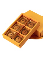 Boîte à gâteau en carton portable avec logo personnalisé, vente en gros, recyclable, écologique, emballage cadeau alimentaire, boîtes à biscuits personnalisées