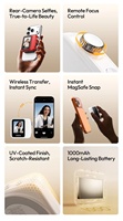 Écran de contrôle sans fil magnétique Ulanzi VM02 avec télécommande pour la mise au point, compatible iPhone, Samsung, Xiaomi, pour Vlog sur Smartphone