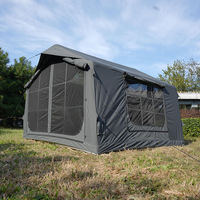 Tente de toit de luxe pour 4 à 6 personnes, tissu Oxford imperméable, installation rapide, tente familiale pour le camping, carpas para camping lujo, tente gonflable