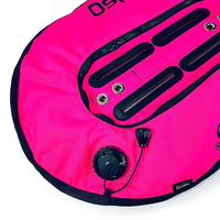 Aile de plongée scuba et snorkeling 30 lb, type donut, pour une seule bouteille, BCD (Compensateur de flottabilité) à montage dorsal, UNIQUEMENT l'aile, équipement de plongée durable et réglable
