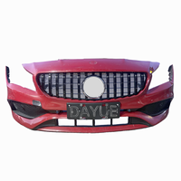 Kit de Ensamblaje de Parachoques Delantero Deportivo para Mercedes Benz CLA 117 2016-2019, Rejilla de Plástico para Parachoques Delantero, Usado