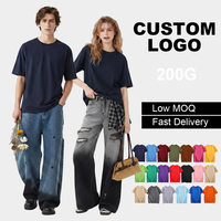 Tops à manches courtes en coton avec logo personnalisé, uniformes d'été, chemises personnalisées culturelles et promotionnelles