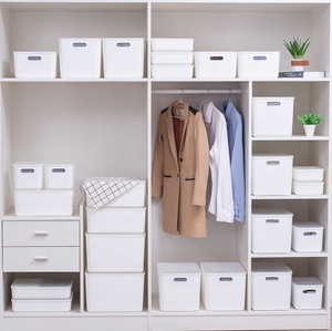 Foldable Split Bookshelf <strong>Wardrobe</strong> Bedroom Toy Sorting <strong>Box</strong> Plastic Storage Basket, Rectangular Refrigerator Kitchen Storage <strong>Box</strong> - Product Image 2