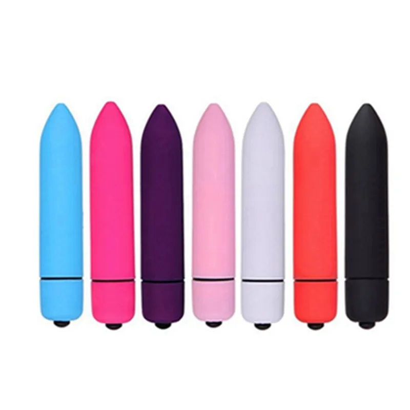 Hot Koop 10 Modes Vibrerende Snelheden Mini Bullet Vibrator Seksspeeltje Voor Vrouwen Mini Bullet Waterdichte Kleine Vibrator AVB003