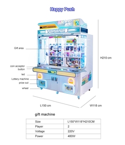Xu-Hoạt động pinball & Hộp may mắn Máy bán hàng tự động trẻ em Đồ chơi Pusher với hộp mù Máy trò chơi cho trung tâm mua sắm - Product Image 3