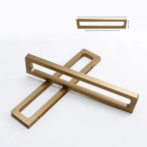 Poignée de porte coulissante en aluminium mince, fabrication chinoise, serrures et poignées de porte en alliage d'aluminium pour salle de bain - Product Image 5