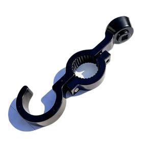 ที่วางโทรศัพท์กระจกมองหลังจักรยานอะลูมิเนียมอัลลอยด์พร้อมที่หนีบปรับได้สำหรับจักรยานไฟฟ้าและรถจักรยานยนต์ - Product Image 1