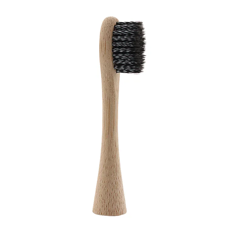 지지안 대나무 전기 교체 칫솔 머리 환경 친화적 교체 가능한 치아 머리 맞춤형 로고