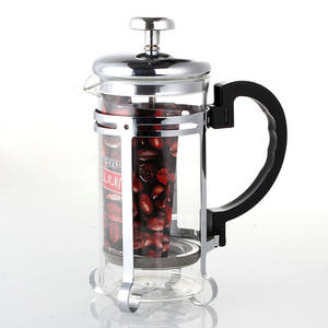 300ml 600 ml 304 acier inoxydable presse française Portable verre <span class=keywords><strong>cafetière</strong></span> fabricants français presse piston pour café fait maison - Product Image 4