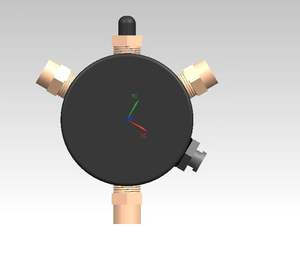Pengatur Tekanan Ban Digital Efisien, Kompresor Udara, Regulator, Pembagi Selang 0-250 psi untuk Beberapa Ban Mobil - Product Image 3